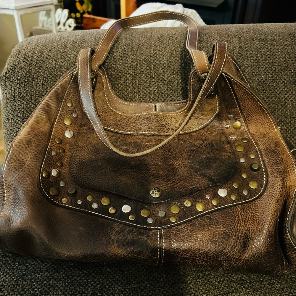 Patricia Nash distressed leather purse